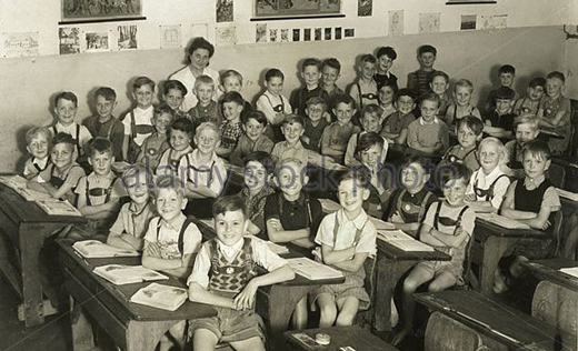 Lord Nelson Elementary School, on Vancouver's east side, circa 1957