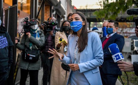 U.S. Congresswoman Alexandria Ocasio-Cortez has threatened to quit politics due to lack of support from her colleagues