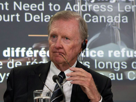 Bob Runciman, senator, Canadian senator