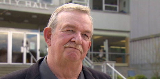 A wistful Burnaby Mayor Derek Corrigan contemplates a sixth-term run for office