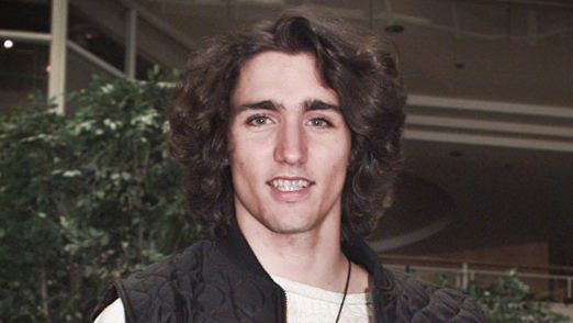 Justin Trudeau as a University of British Columbia student in 1996