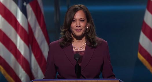 Kamala Harris to become first woman vice-president in American history