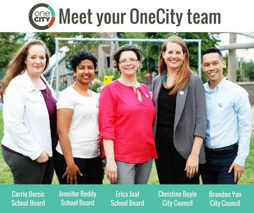 The must-elect OneCity Vancouver team in the 2018 civic election