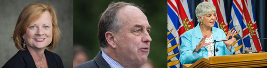 Tracey Redies, Andrew Weaver and Carole James will not seek re-election in British Columbia