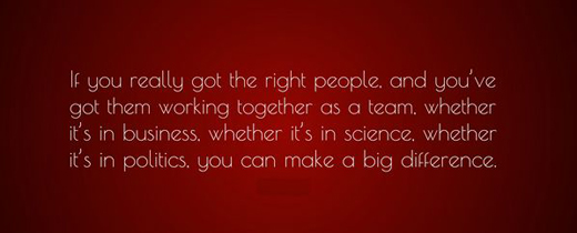 You can make a difference. You are the difference. Work with others to make the world a better place.