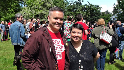 Team Jean Campaign Launch photos, taken at The Crescent, in Vancouver's wealthy Shaughnessy neighbourhood, on Saturday afternoon, June 9th, 2018