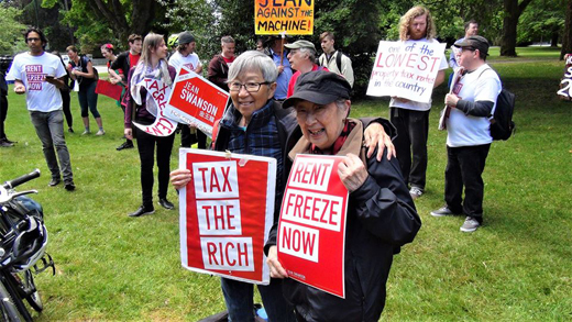 Team Jean Campaign Launch photos, taken at The Crescent, in Vancouver's wealthy Shaughnessy neighbourhood, on Saturday afternoon, June 9th, 2018