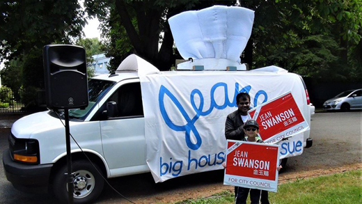 Team Jean Campaign Launch photos, taken at The Crescent, in Vancouver's wealthy Shaughnessy neighbourhood, on Saturday afternoon, June 9th, 2018